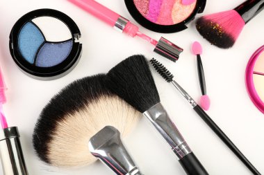 Farklı kozmetik yakın çekim