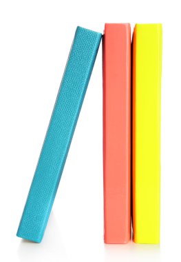 Beyaz izole renkli Notebook