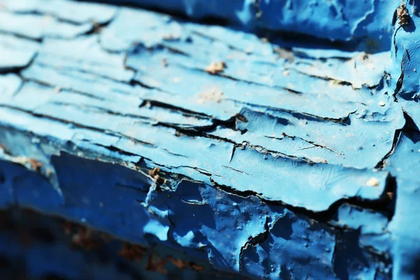 Peeling paint on old wooden window — Stock Photo, Image