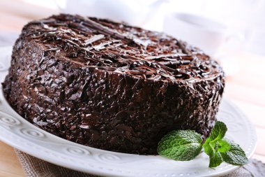 Naneli çikolatalı kek