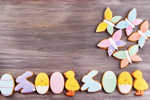 Läckra påsk cookies — Stockfoto