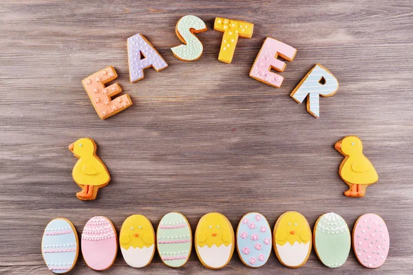 Deliziosi biscotti pasquali — Foto Stock