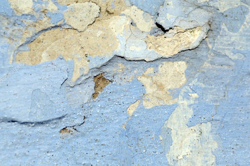 Peeling Paint on cement background texture Stock Photo by ©belchonock