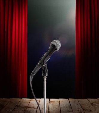 Konser öncesi boş sahne