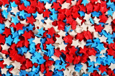 renkli sprinkles arka plan