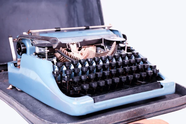 Retro typewriter, closeup — Stock Photo, Image