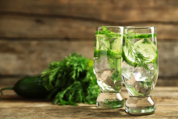 Organic cucumber water