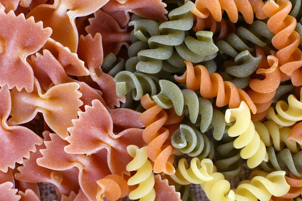 Diversi tipi di pasta — Foto Stock