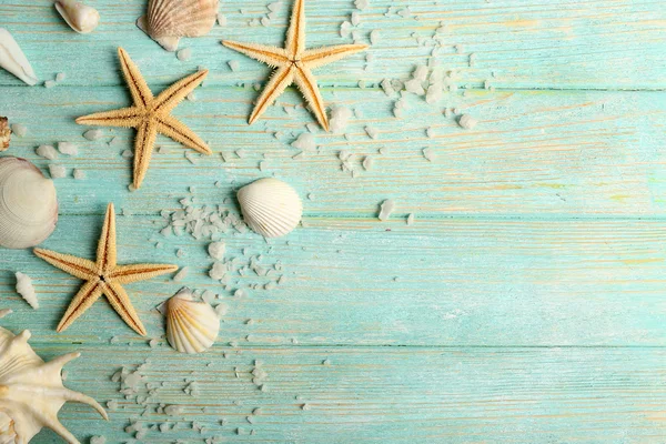 Estrelas e conchas marinhas — Fotografia de Stock