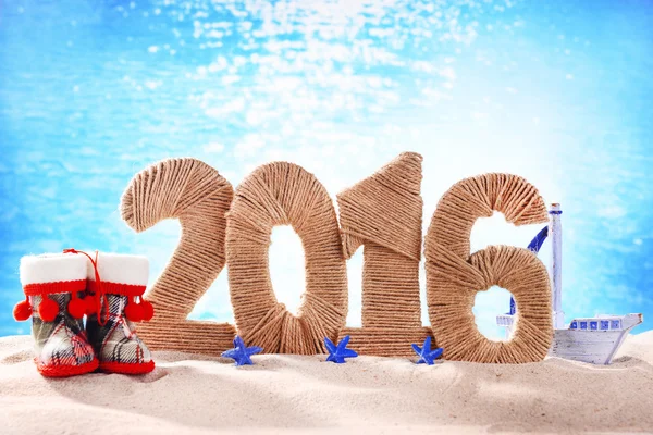 New year 2016 sign — Stock Photo, Image