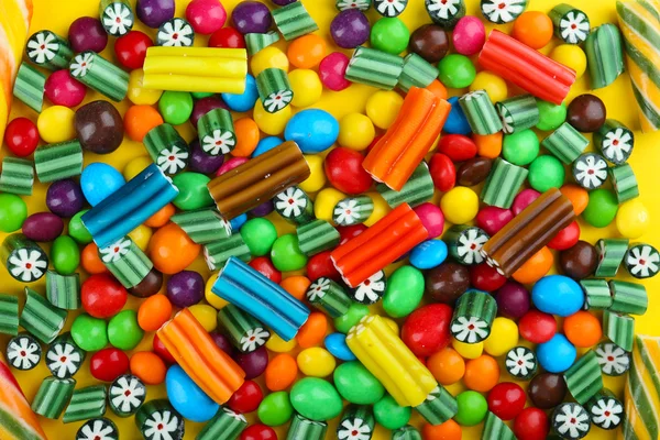 Doces coloridos close-up — Fotografia de Stock