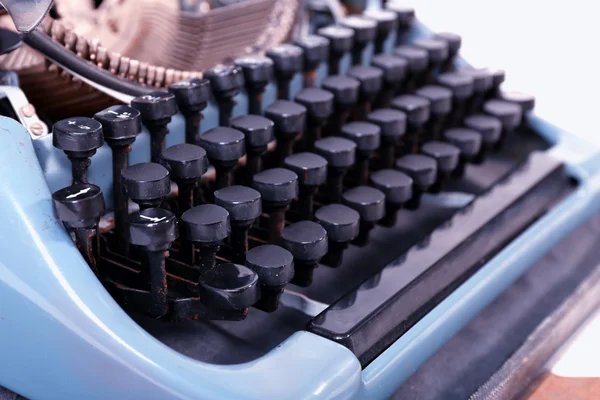 Retro skrivmaskin, närbild — Stockfoto