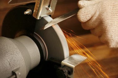 Bıçak Bileyici ve el