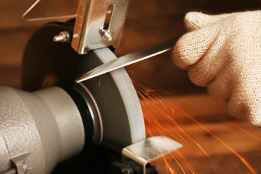 Bıçak Bileyici ve el