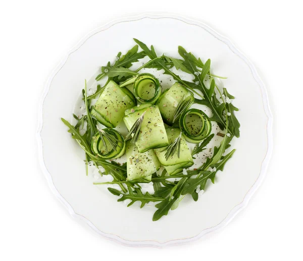 Teller grüner Salat — Stockfoto