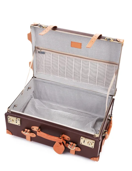 Empty open suitcase — Stock Photo, Image