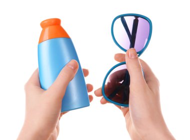 Güneş kremi şişe