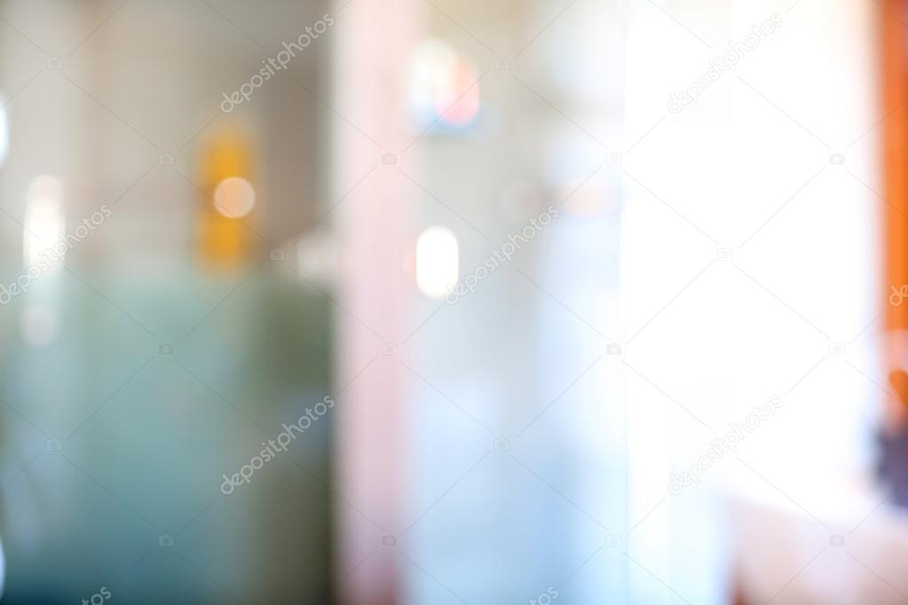 Bathroom with whirlpool, blurred texture background