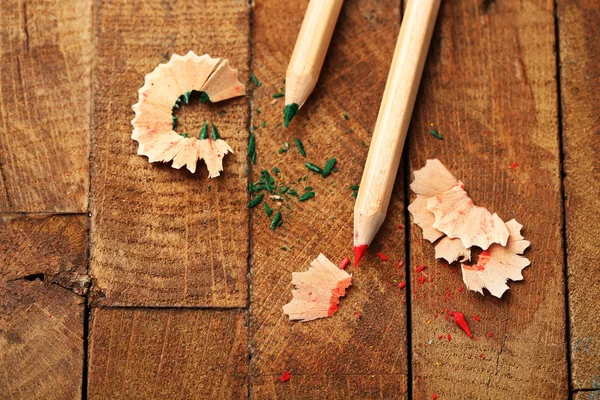 Lápices de madera de colores —  Fotos de Stock