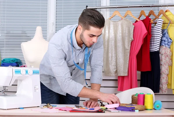 Man fashion designer — Stock Photo, Image