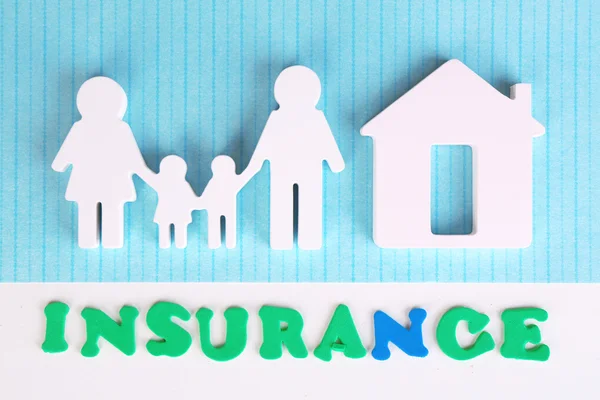Familjen livförsäkring — Stockfoto