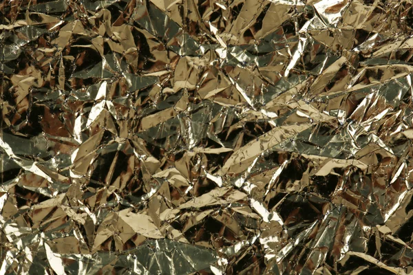 Crumpled color foil texture background — Stock Photo, Image