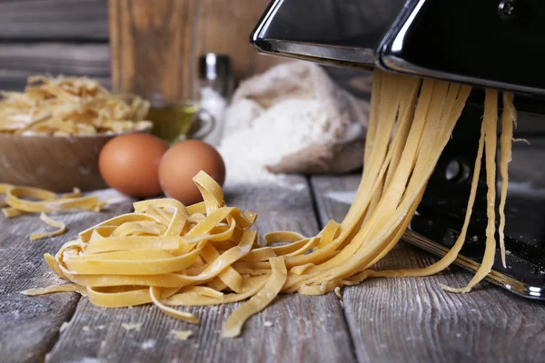 Metal pasta maker machine — Stock Photo, Image