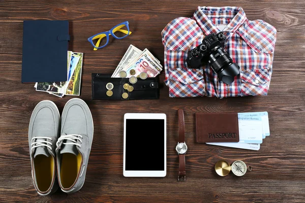 Set of trip stuff — Stock Photo, Image