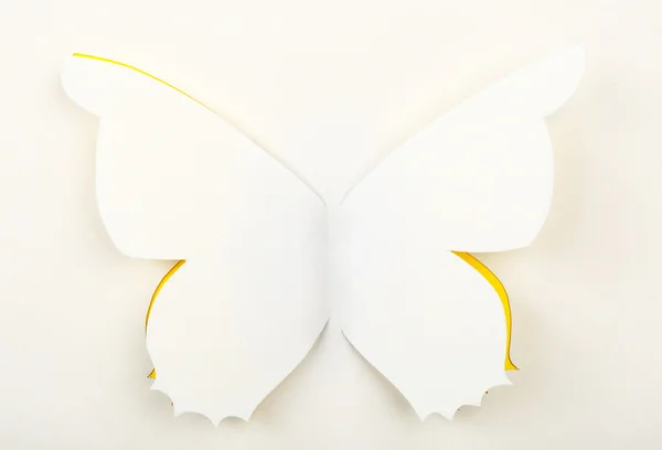 Cutout paper butterfly — Stock Photo, Image