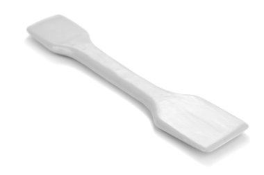 White laboratory spatula clipart