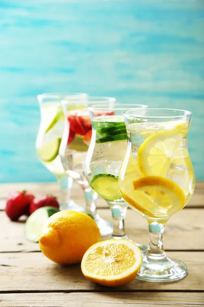 Freshness healthy vitamin-fortified water — Stock Photo, Image