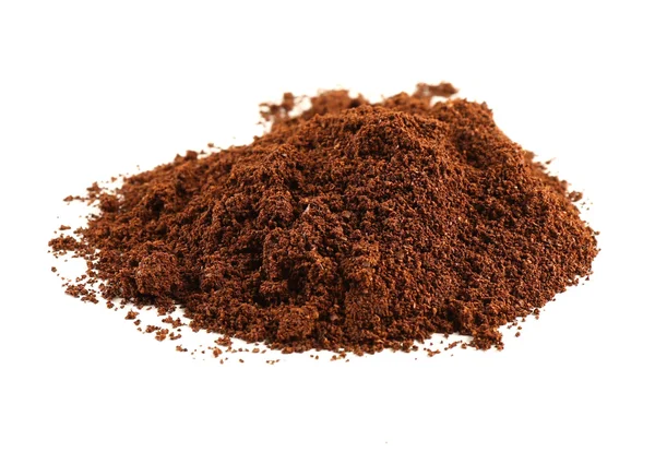 Pile of ground coffee — Stock Photo, Image