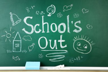 Blackboard arka plan üzerinde yazıt