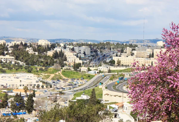 Jerusalem from Mount of Olives. — Stock Photo, Image