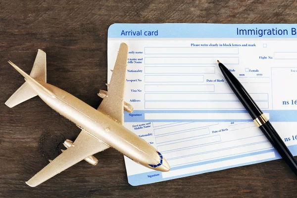 Airline tickets and documents — Stock Photo, Image