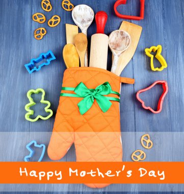 Mother's Day greeting card clipart