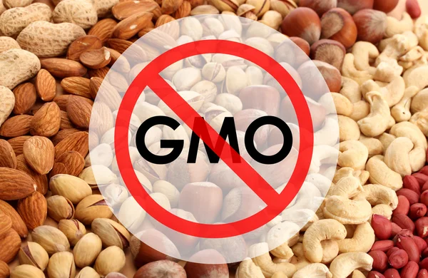 Välsmakande nötter utan gmo — Stockfoto