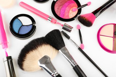 Farklı kozmetik yakın çekim