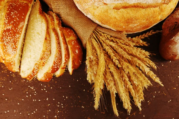 Διαφορετικές ψωμί με αυτιά — Φωτογραφία Αρχείου
