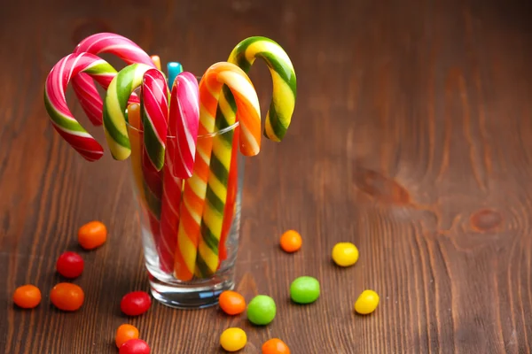 Bengalas doces coloridas — Fotografia de Stock