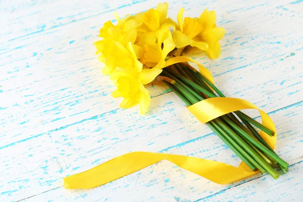 Bellissimo bouquet di narcisi gialli — Foto Stock