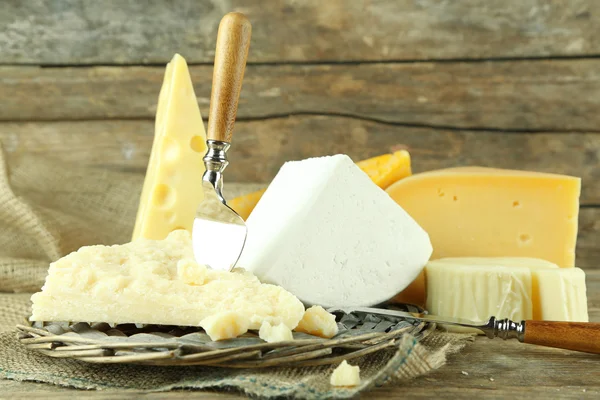チーズの別の並べ替え — ストック写真