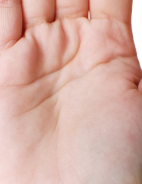 İnsan eli yakın çekim