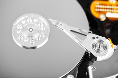 sabit disk sürücüsü detay yakın çekim