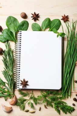 Taze otlar ile açık tarif kitabı