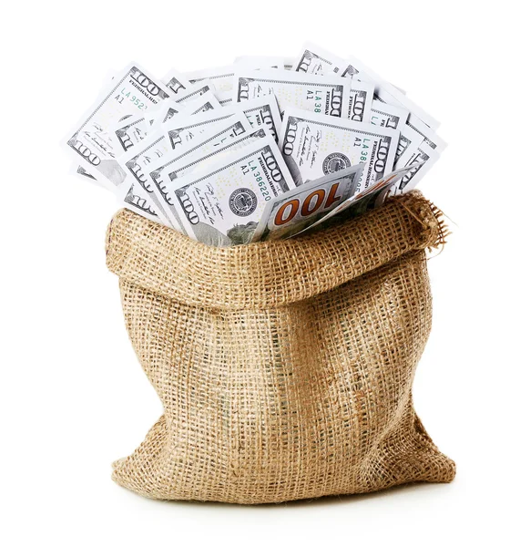 Money in the bag isolated Stock Photo by ©Givaga 18467709