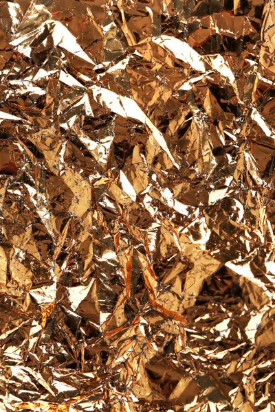 Crumpled color foil texture background — Stock Photo, Image