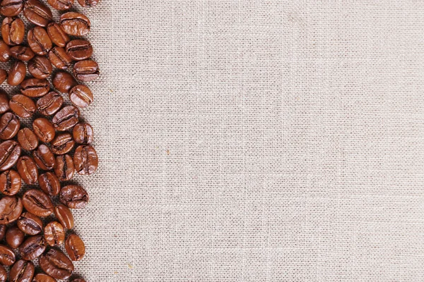 Frame of coffee beans — Stock Photo, Image