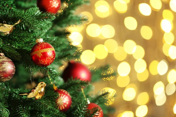 Árbol de Navidad decorado — Foto de Stock