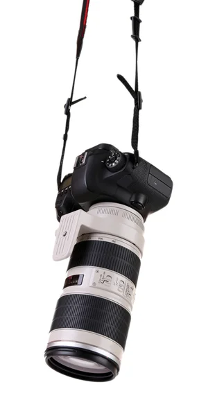 Câmera fotográfica digital isolada em branco — Fotografia de Stock